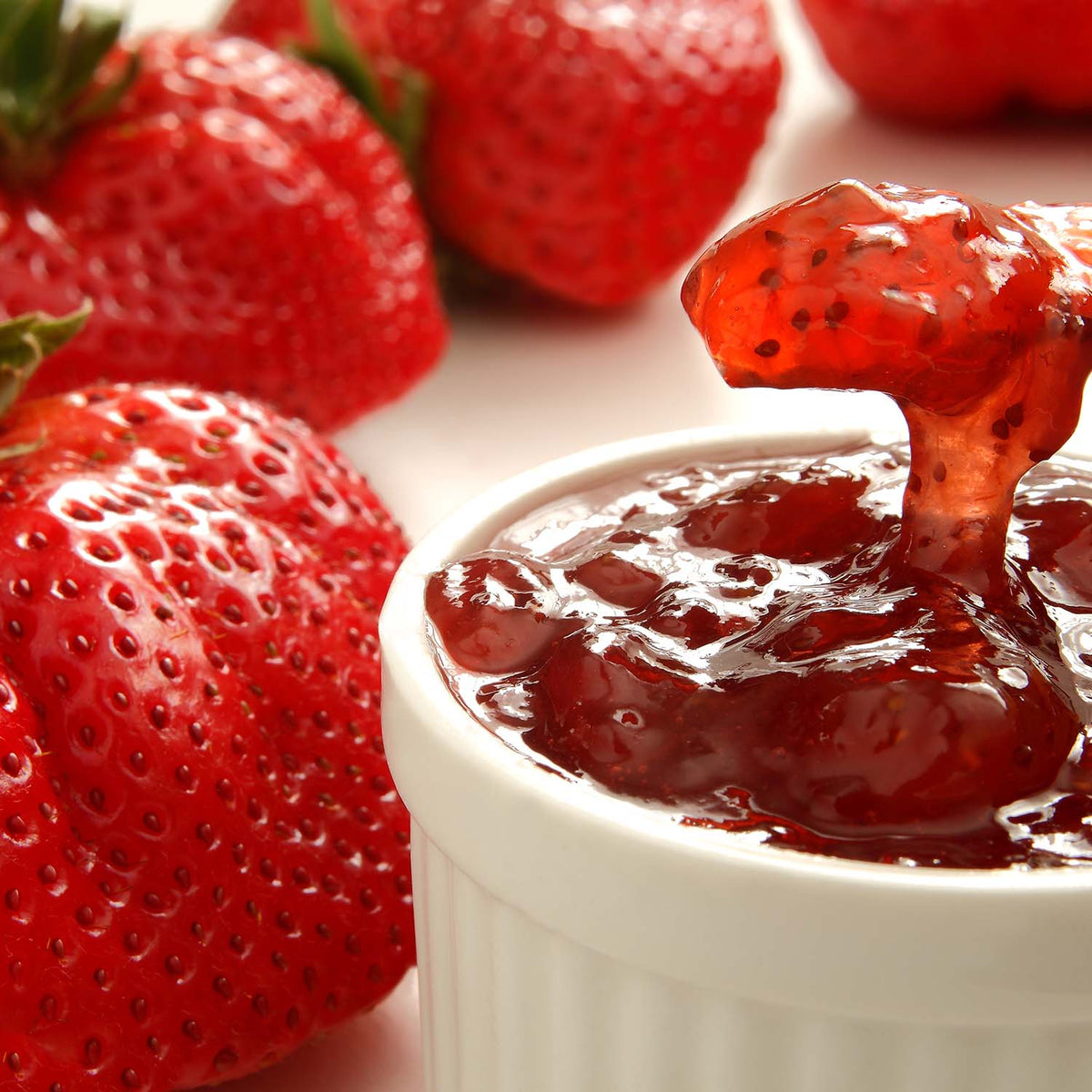 Homemade Strawberry Jelly & Strawberry Glaze - Tales From The