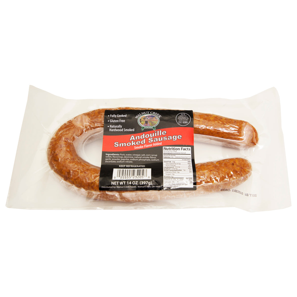 Andouille Smoked Sausage - Rope – Walnut Creek Cheese & Market