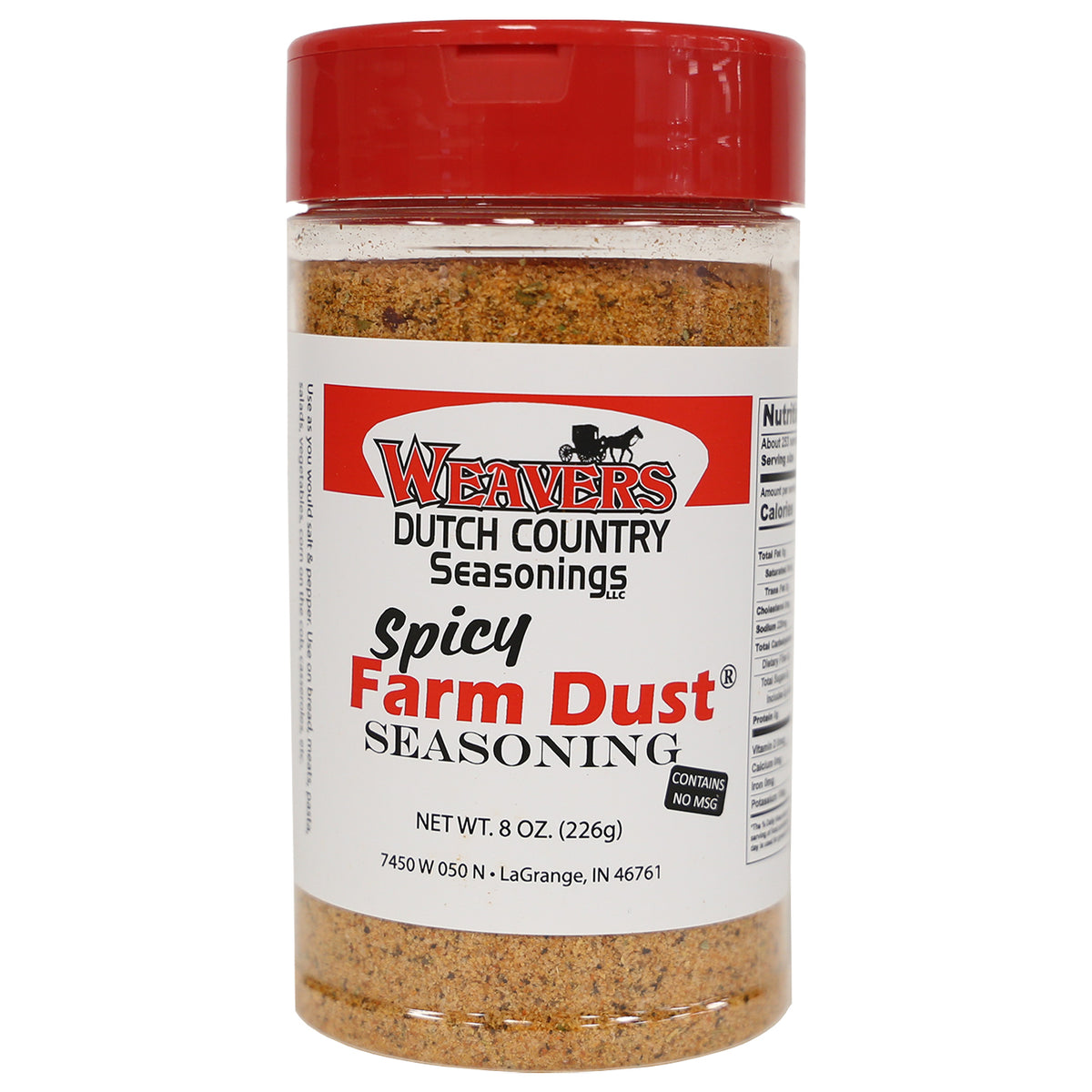 Farm Dust Seasoning - 5.25 oz. | Bulk Priced Food Shoppe