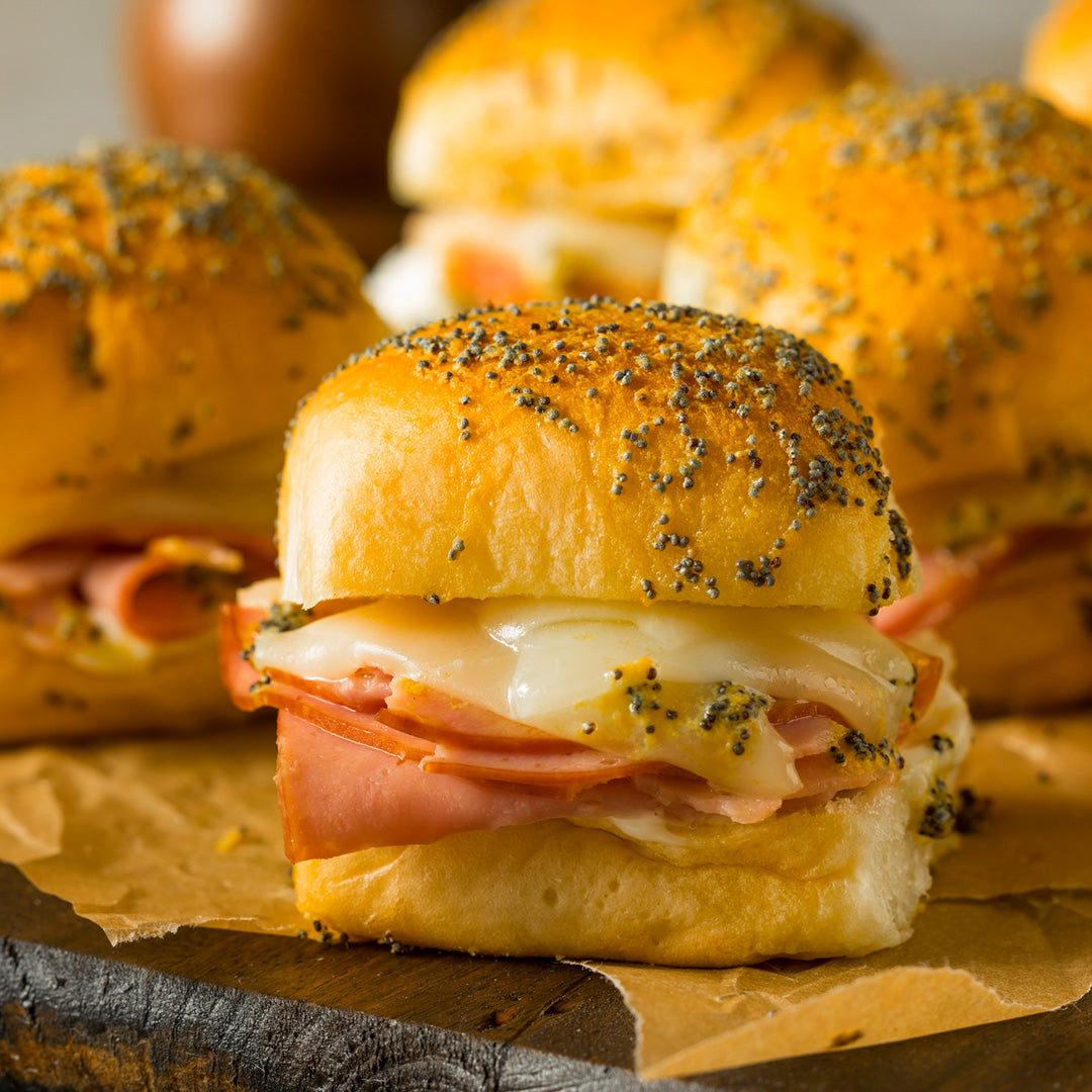 Baked Ham & Cheese Sliders – Walnut Creek Cheese & Market