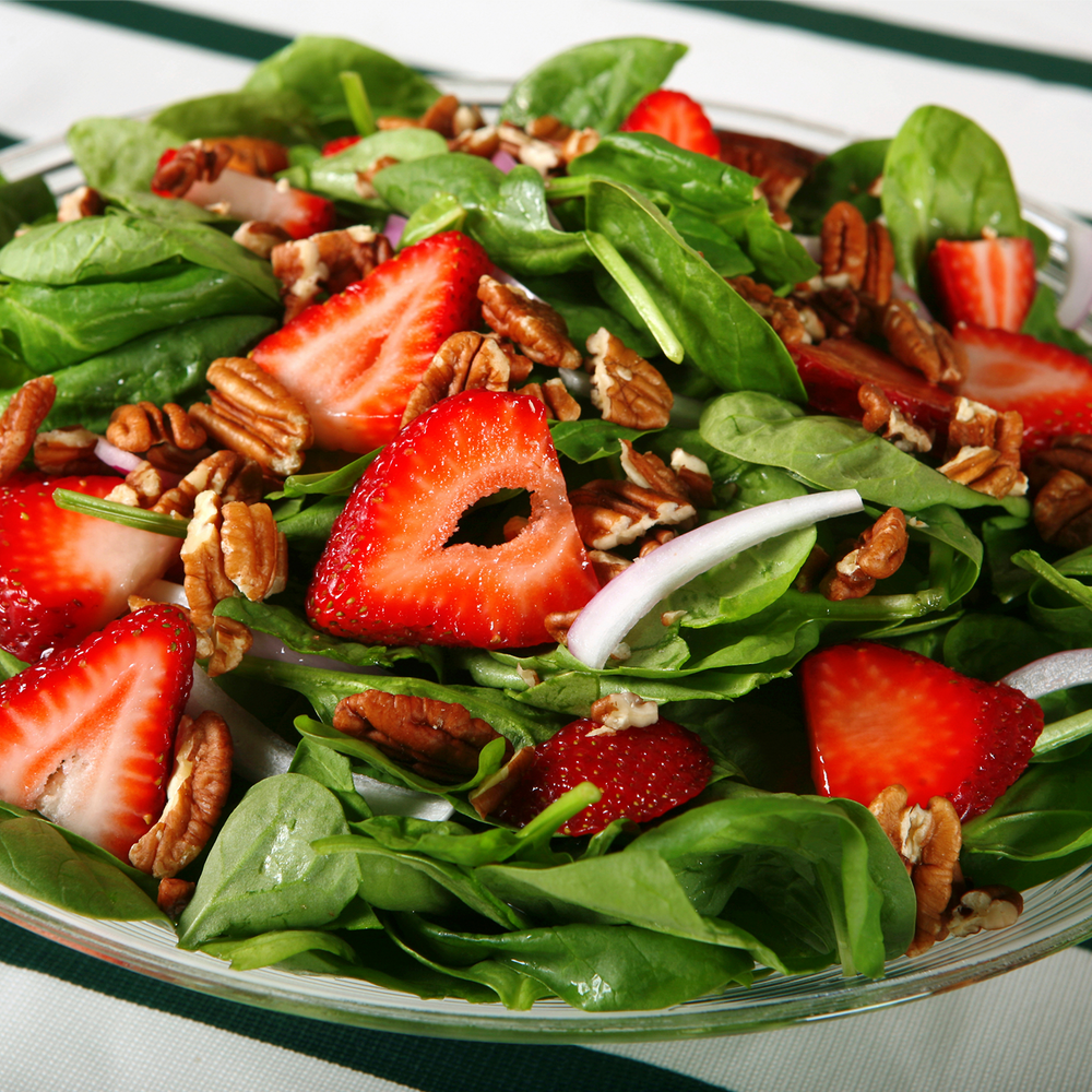 Strawberry Spinach Salad